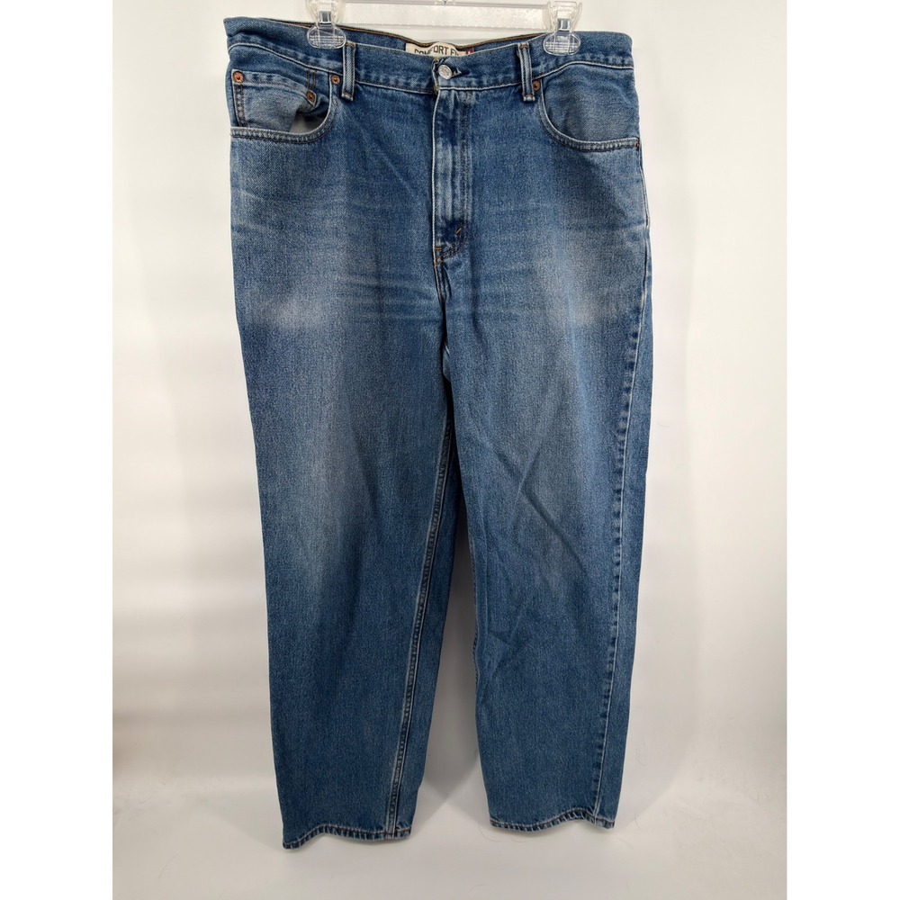 Levi's 560 Comfort Fit Jeans Mens 36x32 Blue Medium Wash Loose Tapered Denim